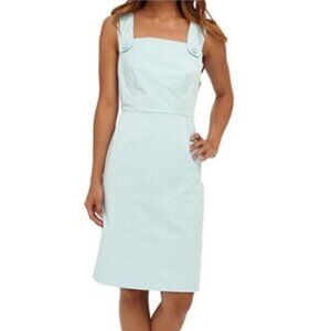 Pendleton Woolen Mills Light Blue Sleeveless Jumper Pinafore Dress Size 10